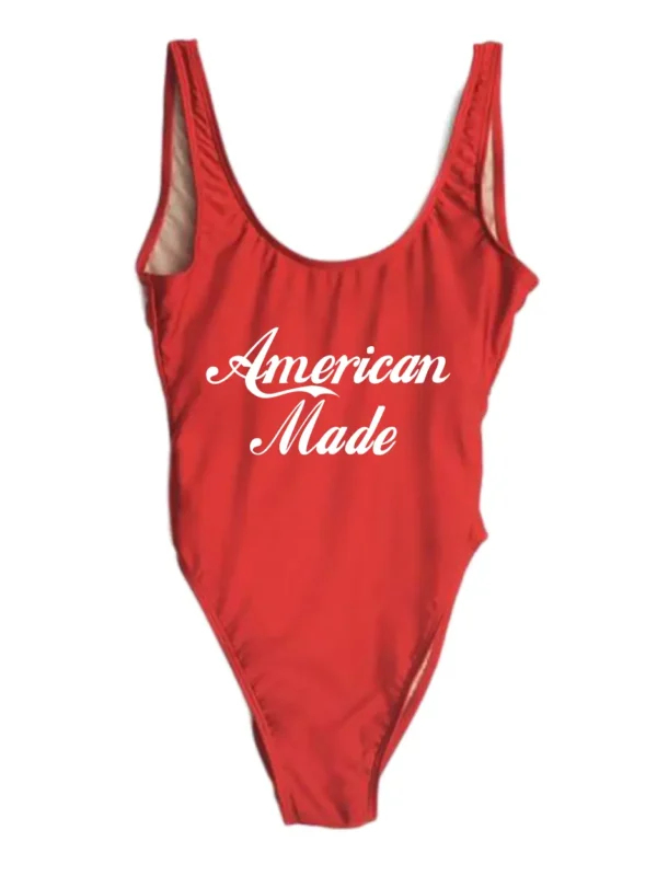 american made one piece red