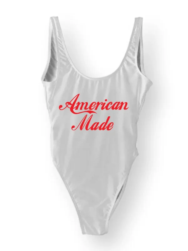 american made one piece white